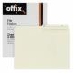 Offix 1/2 Tab Cut Letter Size Top Tab File Folder, Manila Color