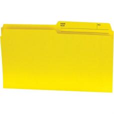 Offix 1/2 Tab Cut LegalSize Top Tab File Folder Yellow Offix 1/2 Tab Cut LegalSize Top Tab File Folder Yellow