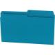 Offix legal-size file folder, Color Teal