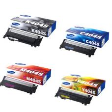 Cartouches laser pour CLT-K404S, CLT-C404S, CLT-Y404S, CLT-M404S