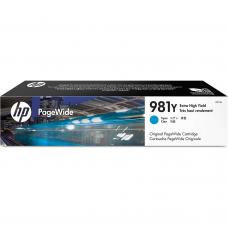 Genuine HP 981Y Cyan / 10,000 Pages