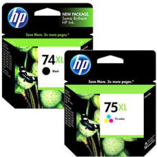 Cartouche pour HP 74 / 74XL / 75 / 75XL